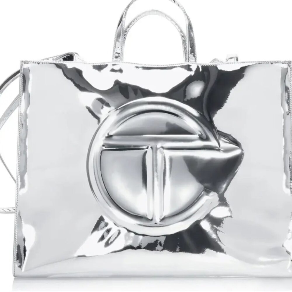 Telfar Large Shopping bag - MIRROR